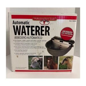 Little Giant 88SW Galvanized Steel Automatic Stock Waterer for Horses and Cattle